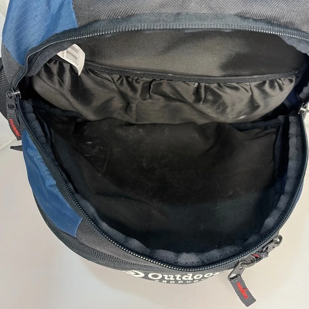 Outdoor Products 30L Backpack Navy Blue Black Hiking School Daypack Bag